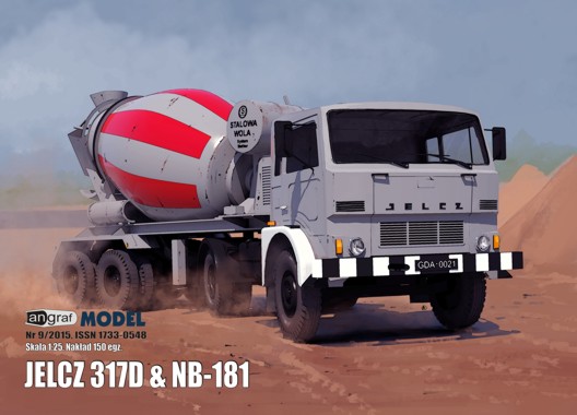 Jelcz 317D vontató + NB 181 betonkeverő