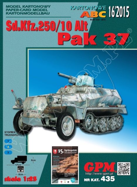Sd.Kfz. 250/10 Alt - Pak 37