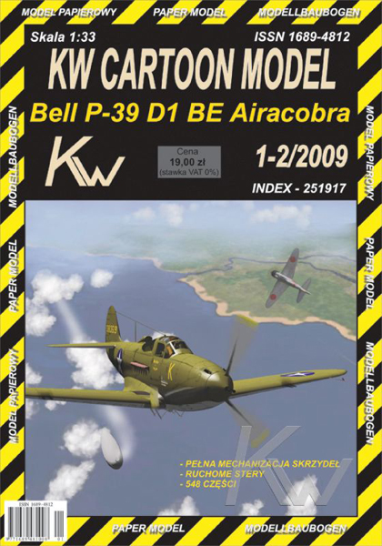 Bell P-39 D1 BE Airacobra