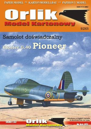 Gloster G40 Pioneer