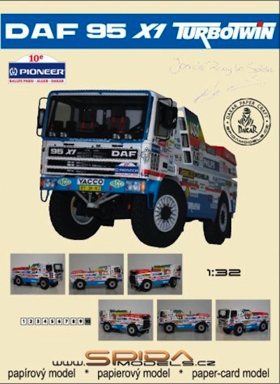 DAF 95 X1 Turbotwin Dakar'88