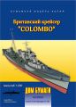 HMS COLOMBO (+lövegcső, +fotomaratás)
