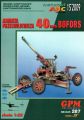 40mm BOFORS légvédelmi gépágyú