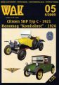 Citroen 5HP és Hanomag Komissbrot